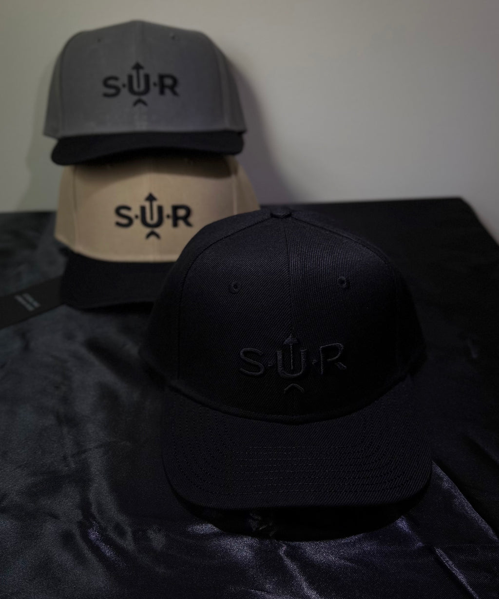 SUR Signature Snapback – Black