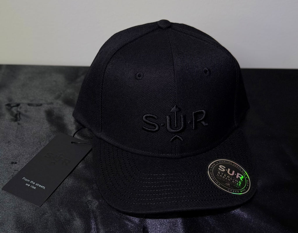 SUR Signature Snapback – Black