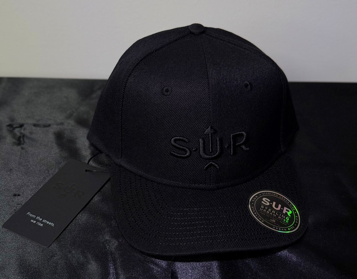 SUR Signature Snapback – Black