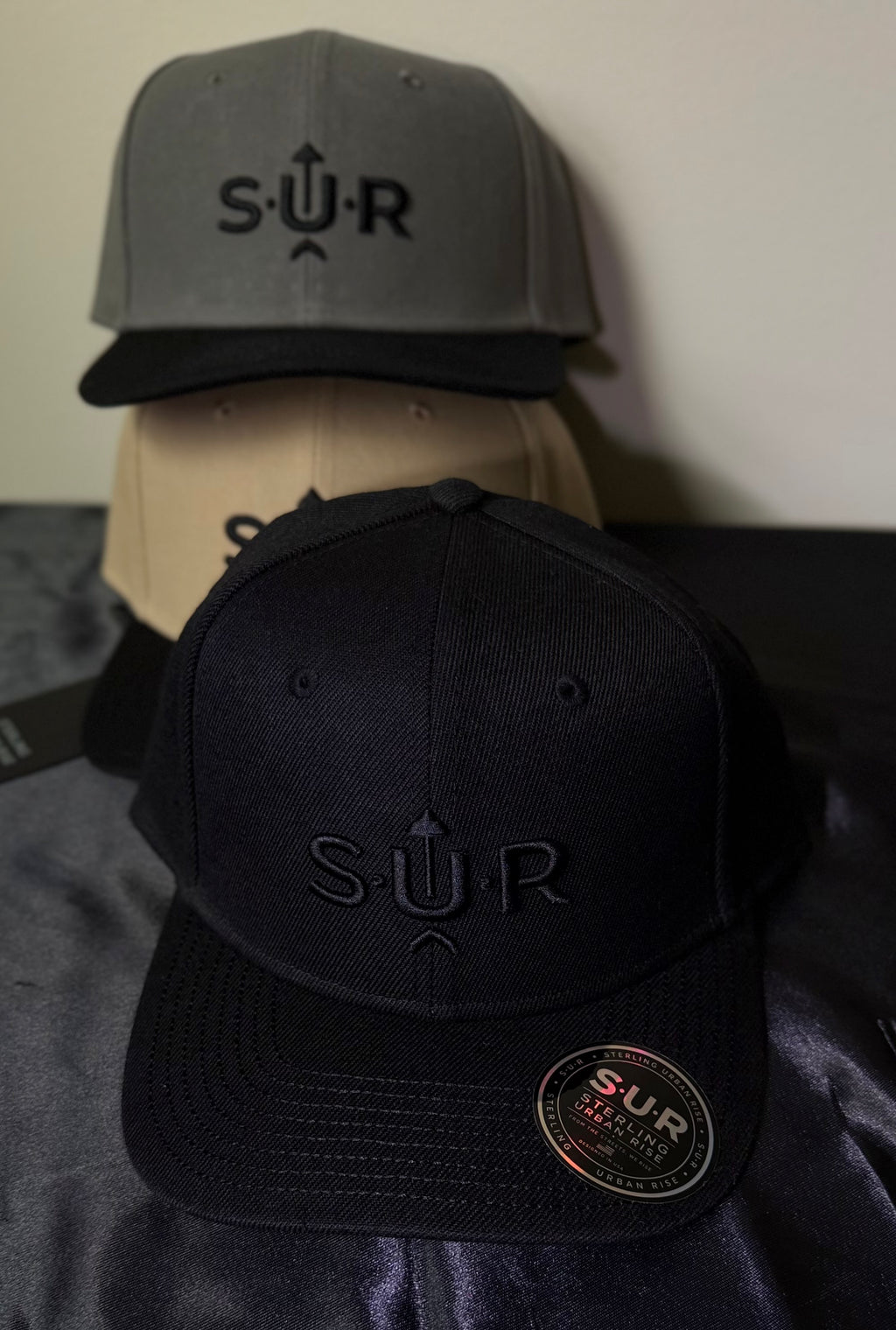SUR Signature Snapback – Black