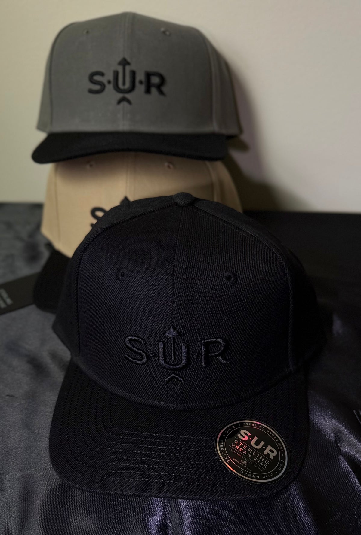 SUR Signature Snapback – Black