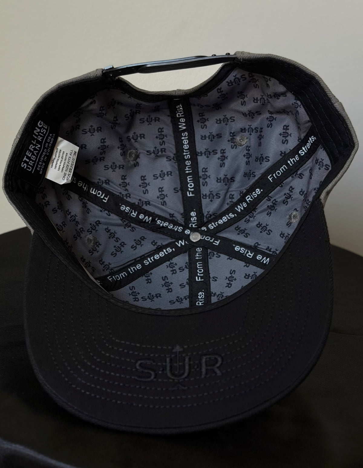 SUR Signature Snapback – Concrete Grey