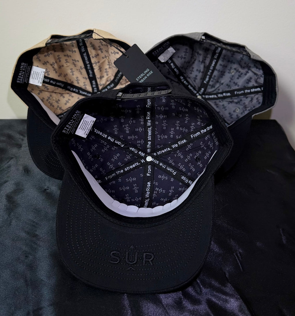 SUR Signature Snapback – Concrete Grey