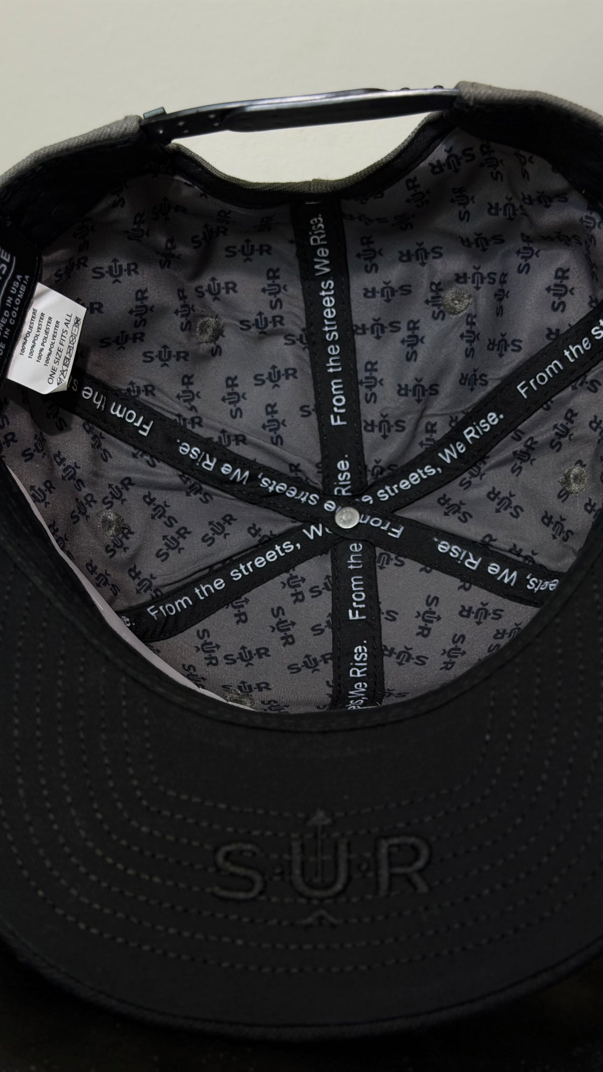 SUR Signature Snapback – Concrete Grey