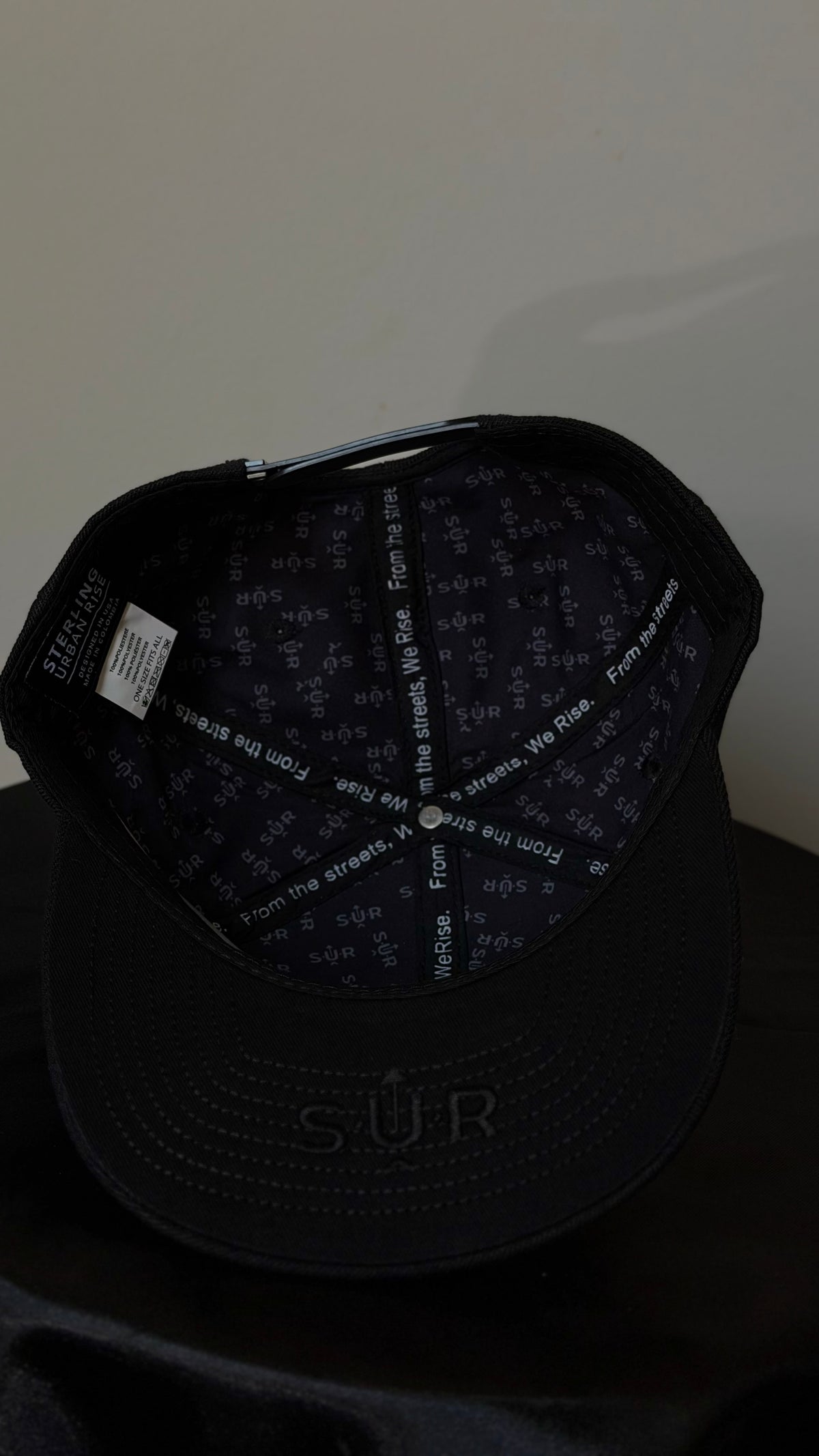 SUR Signature Snapback – Black
