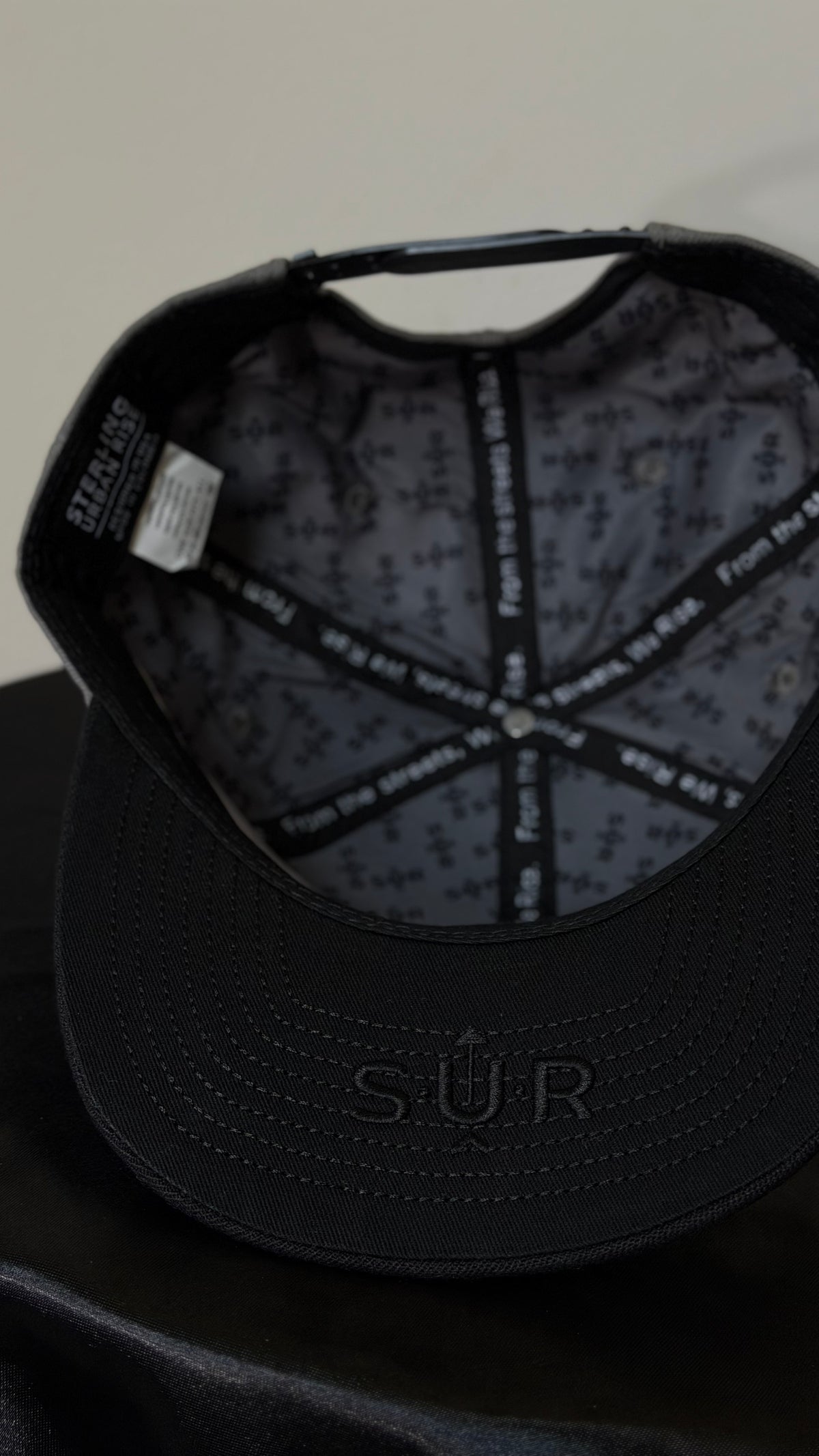 SUR Signature Snapback – Concrete Grey