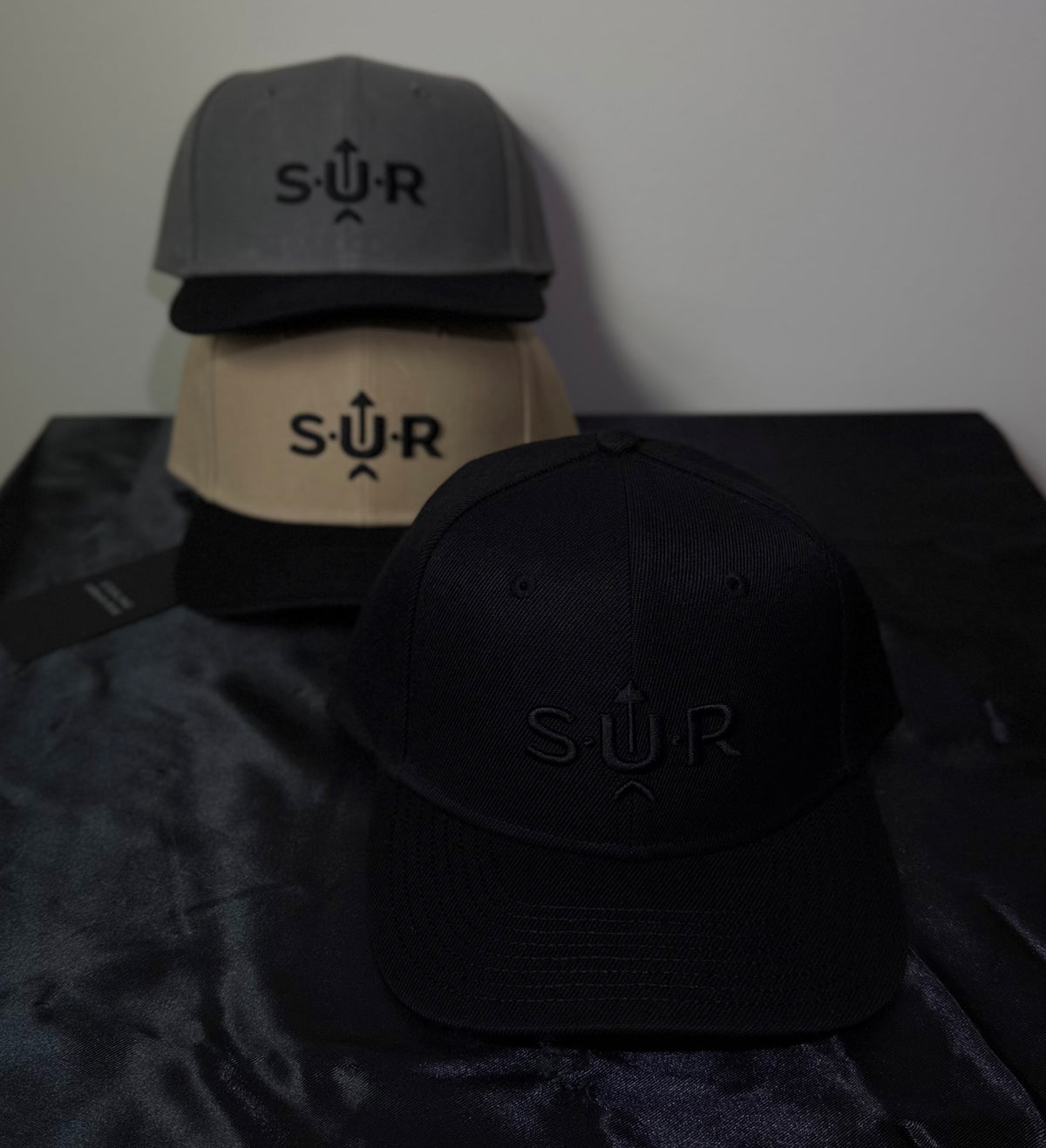 SUR Signature Snapback – Concrete Grey