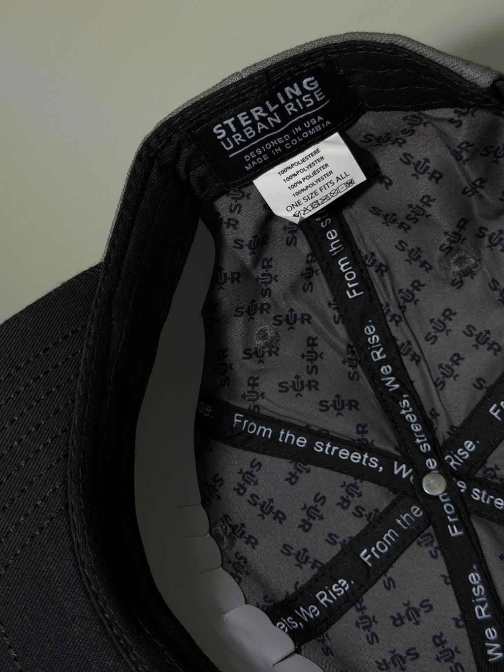 SUR Signature Snapback – Concrete Grey